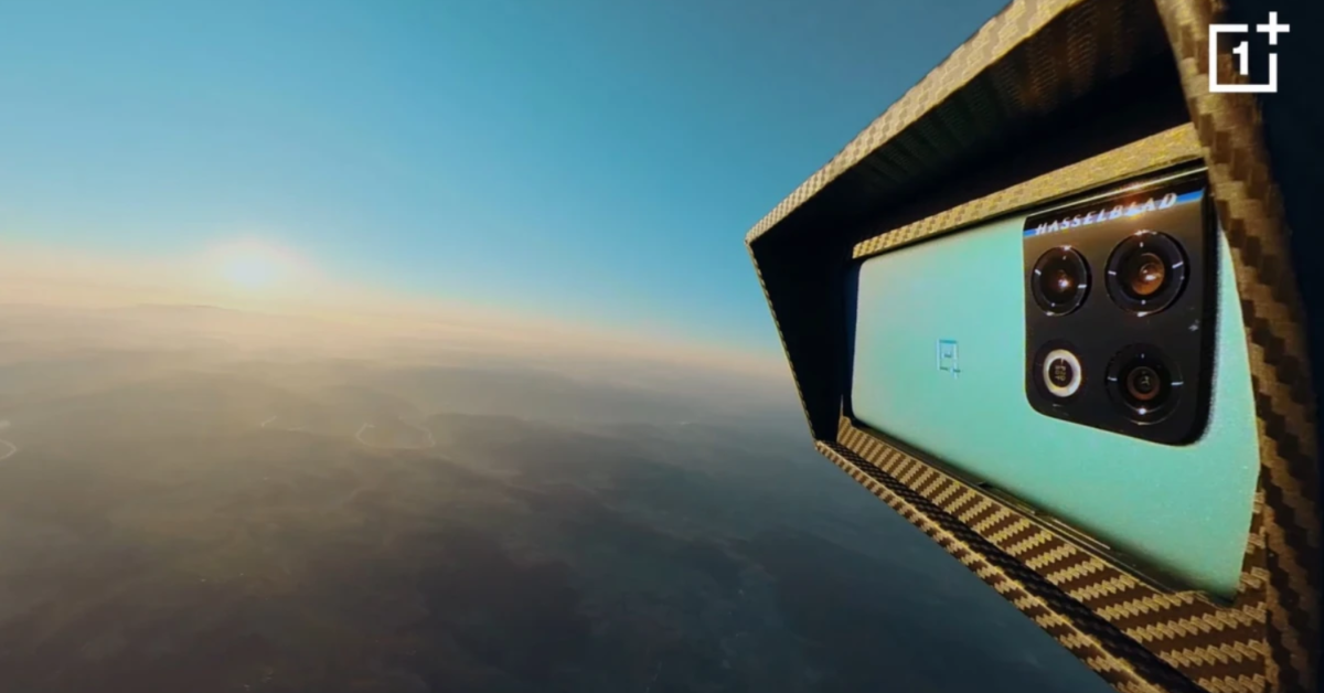 OnePlus 10 Pro ทะยานขึ้นฟ้าไป 38 กิโลเมตรเพื่อเก็บภาพเส้นขอบฟ้าจากชั้นบรรยากาศ Stratosphere